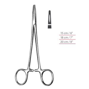 Crile-Wood Needle Holders Serrated Jaws Surgical Instruments Veterinary Tools - Image 1