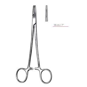 Mayo-Hegar Needle Holders Delicate Serrated Jaws Surgical Instruments Veterinary Tools (Copy) - Image 1