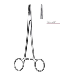 Mayo-Hegar Needle Holders Delicate Serrated Jaws Surgical Instruments Veterinary Tools - Image 1