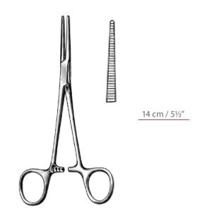 Crile Hemostatic Forceps Straight Surgical Instruments Veterinary Tools - Image 1