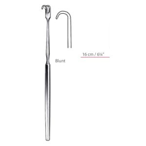 Skin Hook Blunt Single Prong Retractors Surgical Instruments Veterinary Tools - Image 1