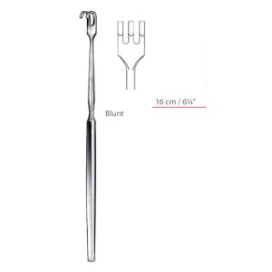 Skin Hook Blunt Triple Prong Retractors Surgical Instruments Veterinary Tools - Image 1