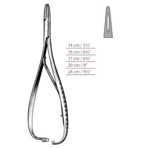 Mathieu Needle Holders Serrated Jaws Surgical Instruments Veterinary Tools - Image 1