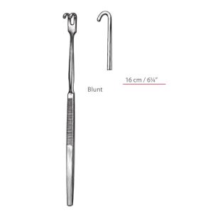 Skin Hook Blunt Single Prong Retractors Surgical Instruments Veterinary Tools - Image 1