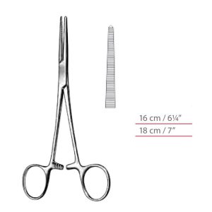 Crile-Rankin Delicate Hemostatic Forceps Straight Surgical Instruments Veterinary Tools - Image 1