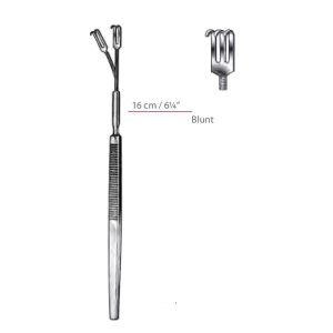 Knapp Retractors Flexible Blunt Triple Prong Surgical Instruments Veterinary Tools - Image 1