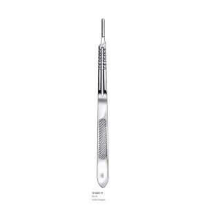 No. 4L Solid Straight Scalpel Handle Surgical Instruments Veterinary Tools - Image 1