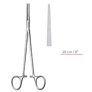 Heiss Hemostatic Forceps Straight Surgical Instruments Veterinary Tools - Image 1