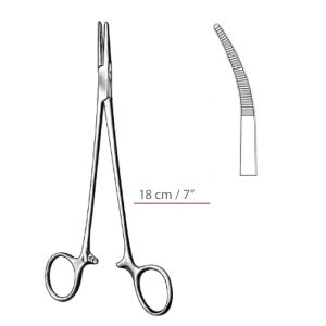 Adson Hemostatic Forceps Curved Surgical Instruments Veterinary Tools - Image 1