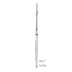 No. 7 Long Graduated Scalpel Handle Surgical Instruments Veterinary Tools - Image 1