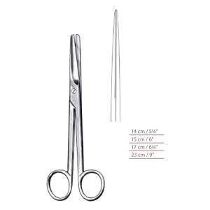 Mayo Dissecting Scissors Straight With Blunt / Blunt Ends Surgical Instruments Veterinary Tools - Image 1