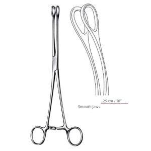 Foerster Hemostatic Forceps Curved Smooth Jaws Surgical Instruments Veterinary Tools - Image 1