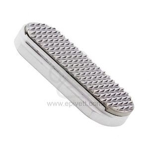 Oval Pocket Float Blades with Rail, Equine and Veterinary Dental Instruments, Dentistry Tools - Image 1