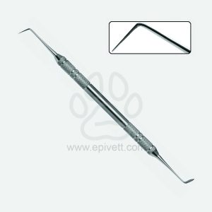 Incisors Luxator Double Ended for Rodent and Rabbit Veterinary Dental Instrument Dentistry Tools - Image 1