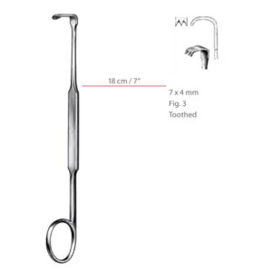 Meyerding Finger Retractors Toothed Surgical Instruments Veterinary Tools - Image 1