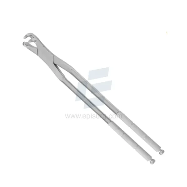 Equine Dental Forceps Three Prong Off Side