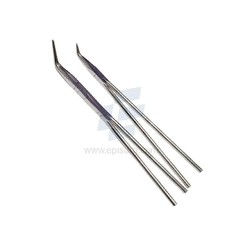 Equine Dental Fragment Forceps Serrated Jaws