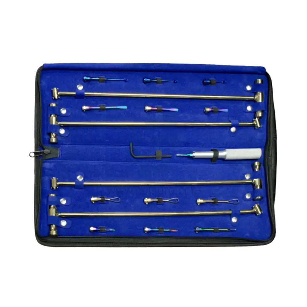 Equine Dental Multi Pick Set in Zip Up Wallet,