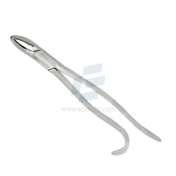 Wolf Tooth Forceps Curved Handle