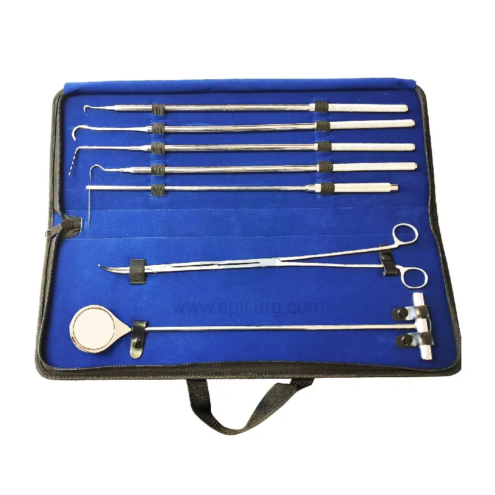 quine Periodontal Instruments Set with Forceps