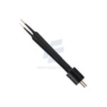 McPherson Straight Tip Non-Stick Bipolar Two Pin Fitting Electrosurgical Forcep