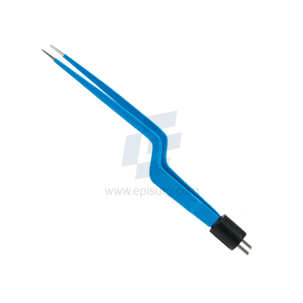 bayonet straight tip electrosurgical Bipolar Forcep Two Pin Fitting American pattern