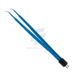 Gerald Angled Tip Electrosurgical Bipolar Forcep Two Pin Fitting