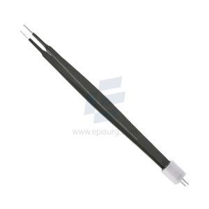 Gerald Straight Non-Stick Bipolar Two Pin Fitting Electrosurgical Forcep