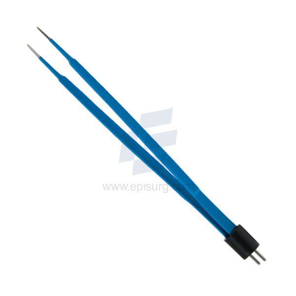 gerald-straight-tip gerald straight electrosurgical Bipolar Forcep Two Pin Fitting American pattern