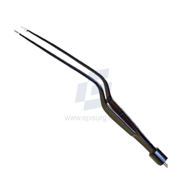 hardy-bayonet-angled-nonstick hardy Bayonet angled Non-Stick Bipolar Two Pin Fitting Electrosurgical Forcep