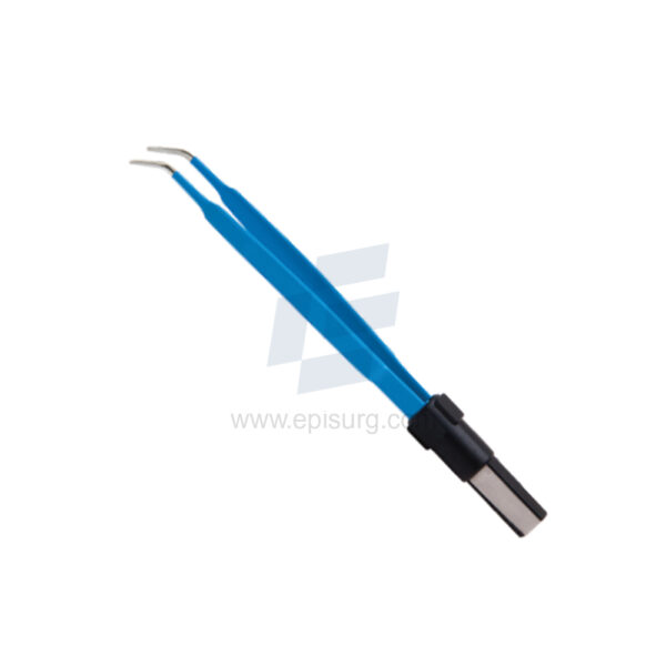 iris-angled-flatplug Iris bipolar Forcep European Flat Plug Fitting