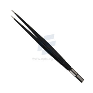 straight Non-stick bipolar forcep european flat plug fitting