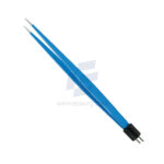 straight electrosurgical Bipolar Forcep Two Pin Fitting American pattern