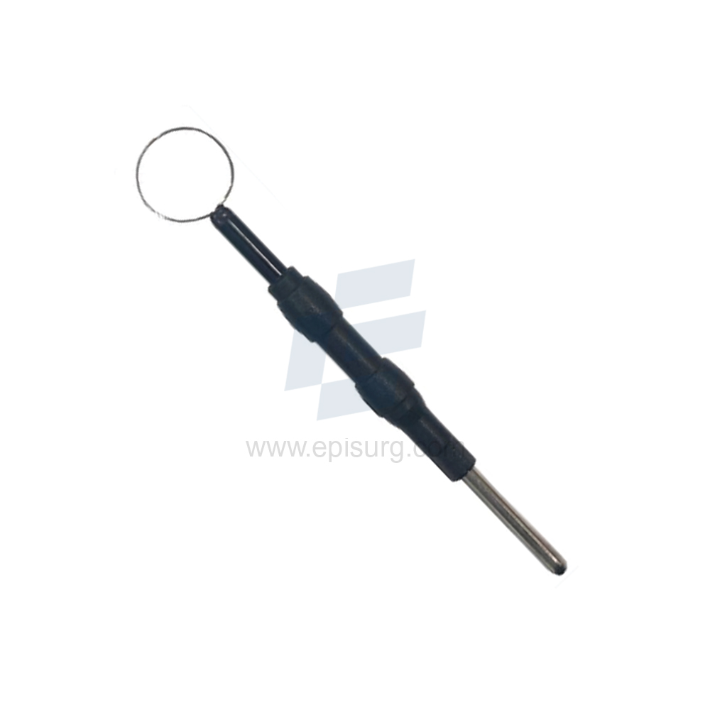 Loop electrosurgical electrode