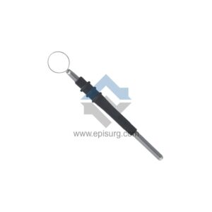 8mm circle loop electrode black