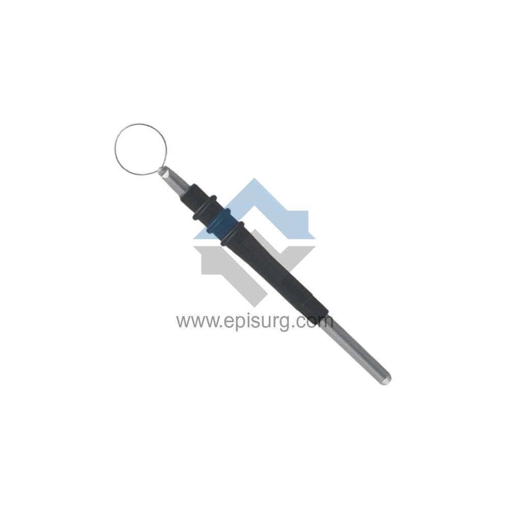 8mm circle loop electrode black