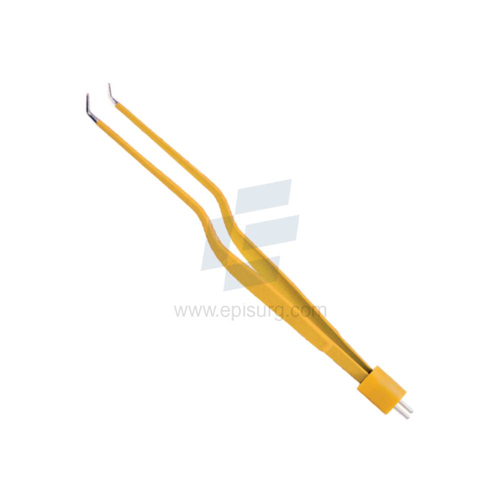 electrosurgical Disposable bayonet Forceps ang-up