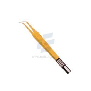 electrosurgical Disposable jeweler #4 angled tip Bipolar Forceps