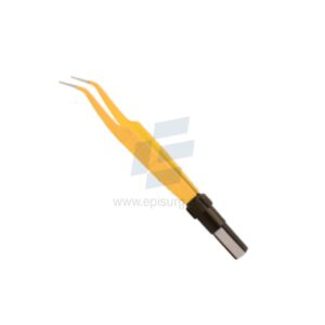 Jeweler #7 Disposable electrosurgical Bipolar Forceps with european flat plug