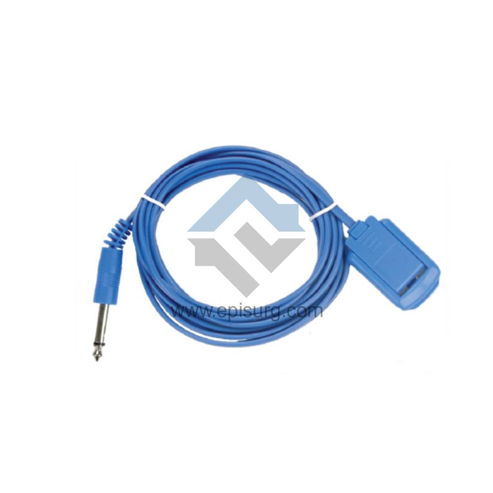 electrosurgical plate connection cable