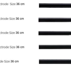 set of L hook, J hook, needle, and spatula tips laparoscopic electrodes